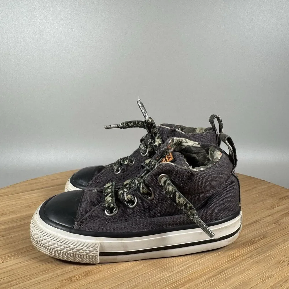 Baby Converse Chuck Taylor Allstar Infant and Toddler‎ Grey Size 5